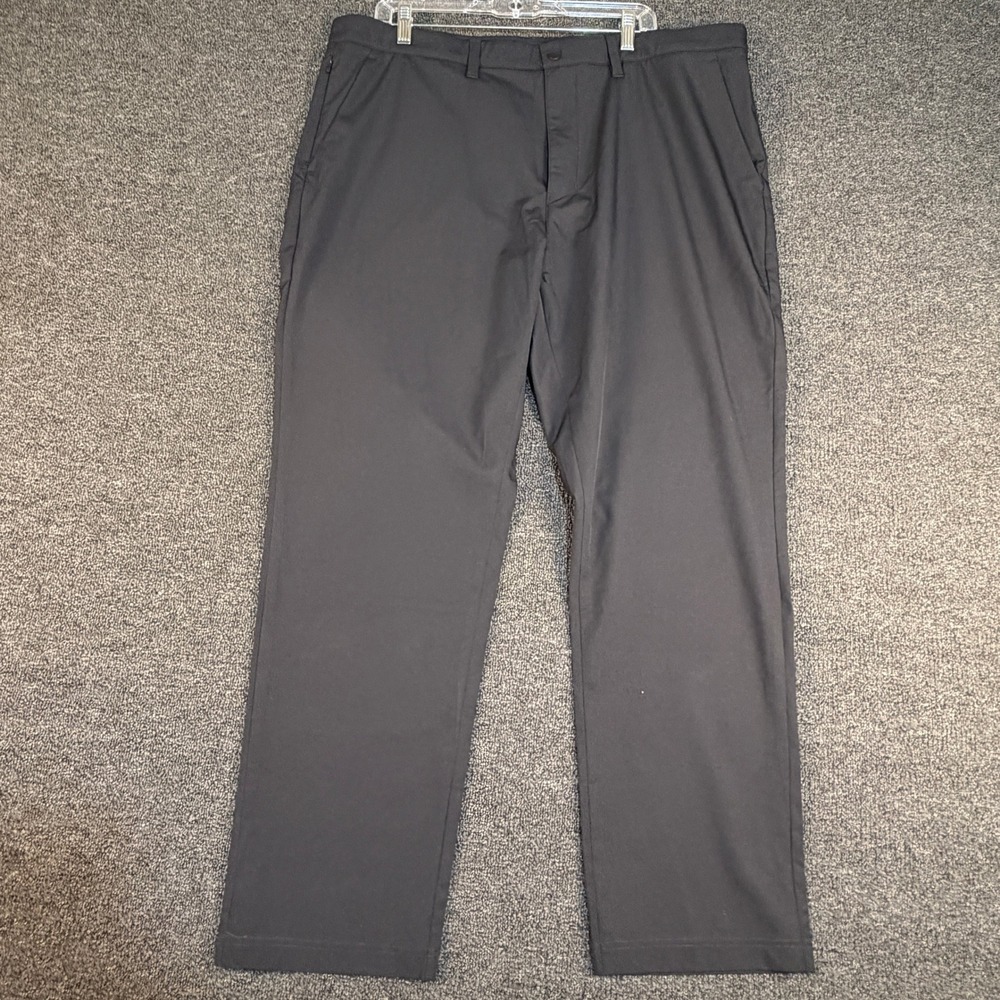 Xersion Mens Golf Woven Pants Black Water Repellent Stretch 40x30 NEW